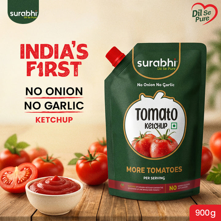 Surabhi Tomato Ketchup (NONG) - 900 g