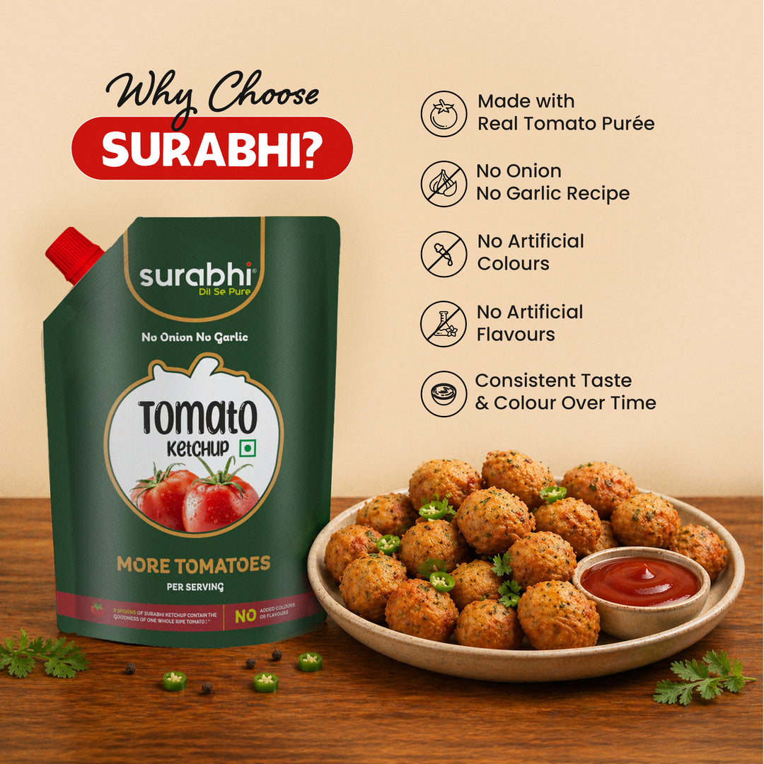 Surabhi Tomato Ketchup (NONG) - 900 g