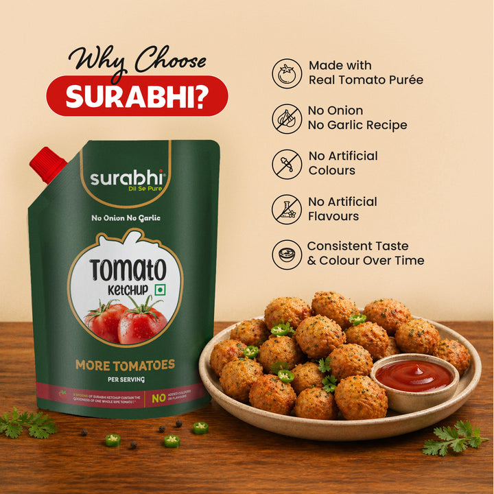 Surabhi Tomato Ketchup (NONG) - 900 g