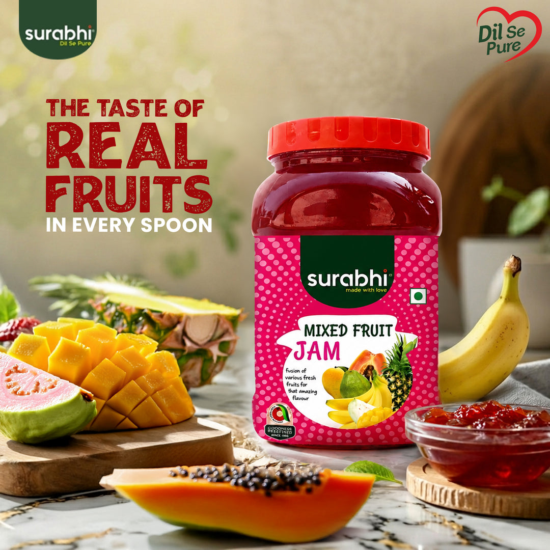 Surabhi Mixed Fruit Jam - 1000 g