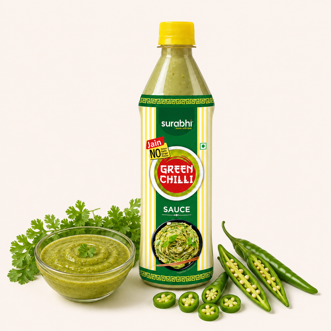Surabhi Jain Green Chilli Sauce - 690 g