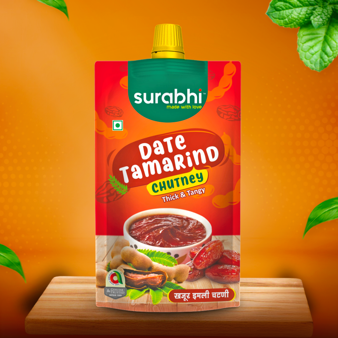 Surabhi Date Tamarind Chutney - 220 g
