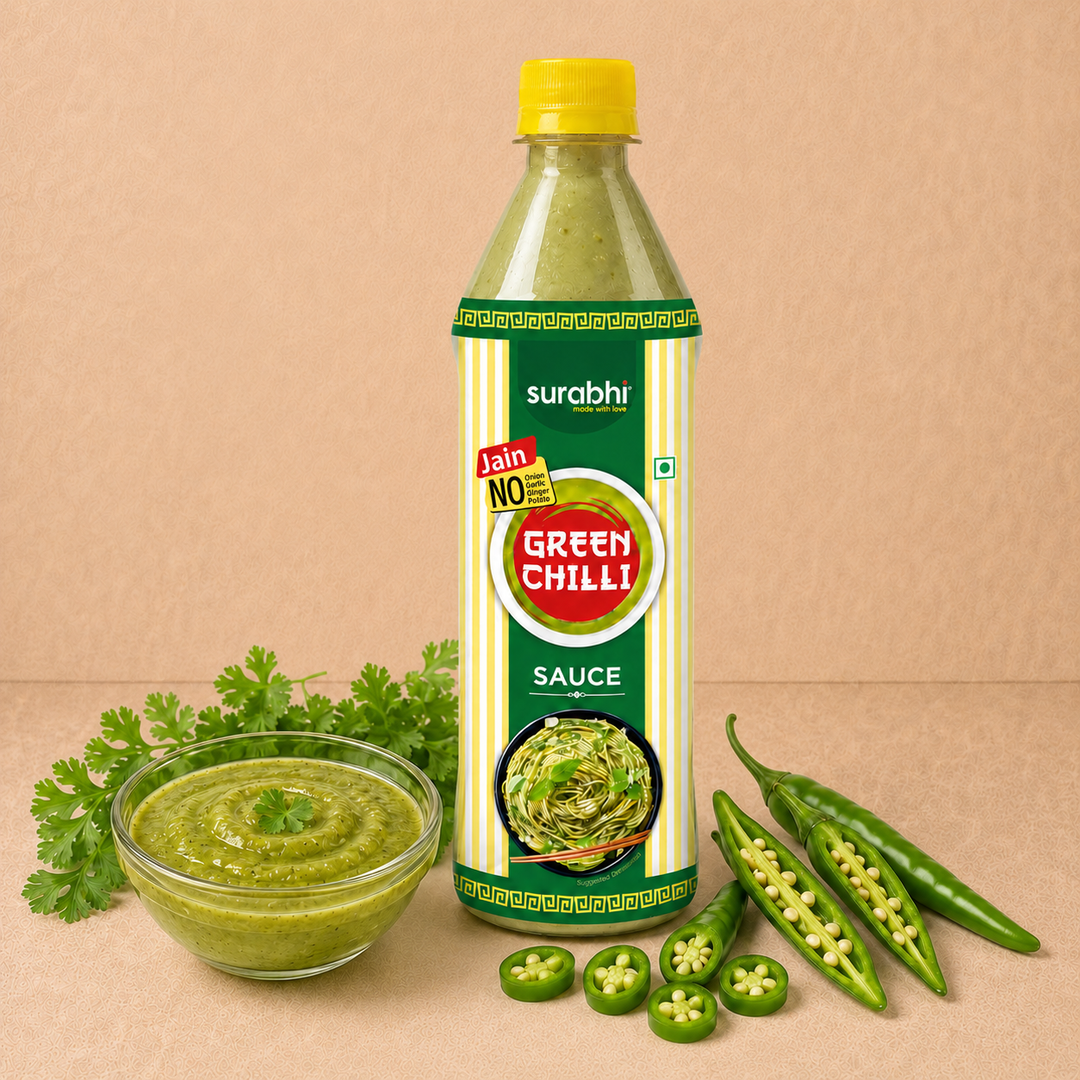 Surabhi Jain Green Chilli Sauce - 690 g