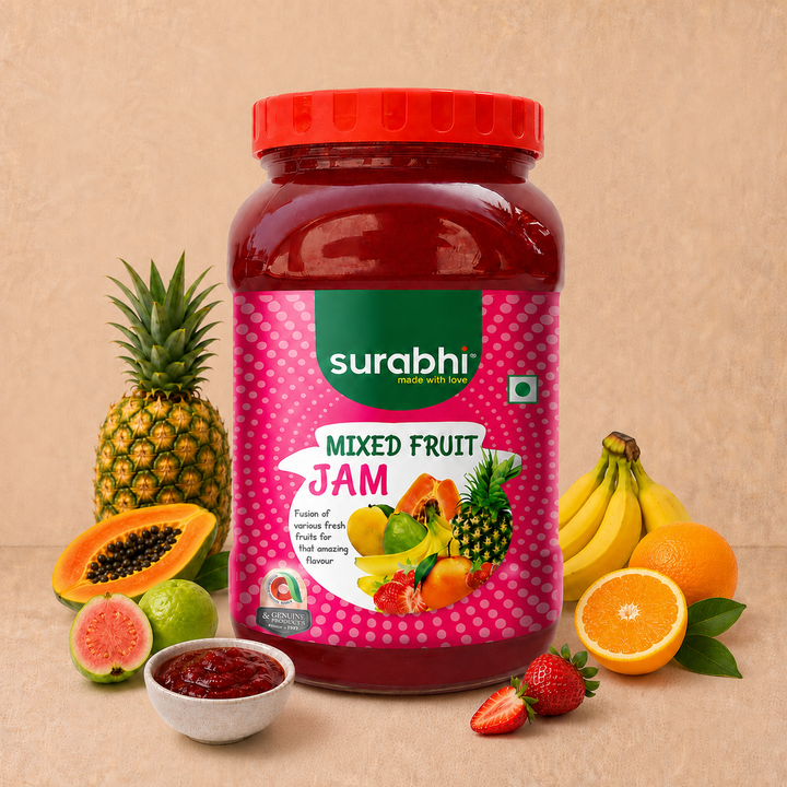 Surabhi Mixed Fruit Jam - 1000 g