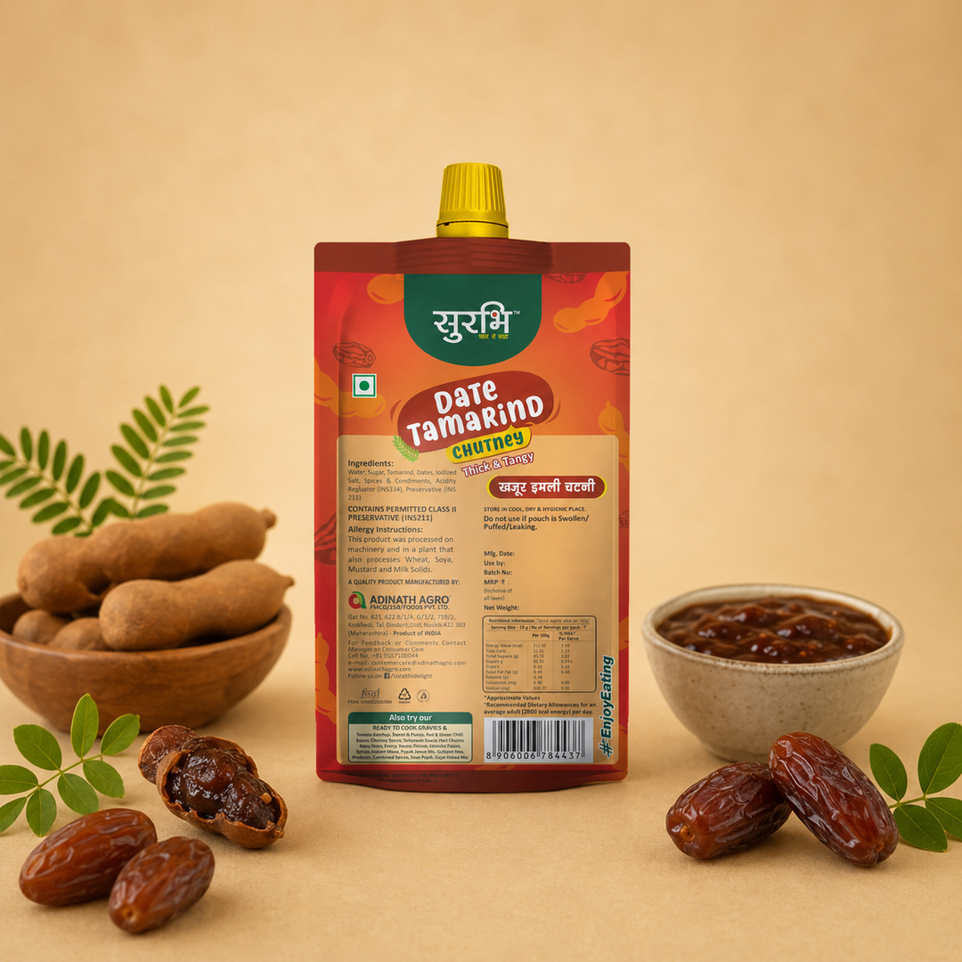 Surabhi Date Tamarind Chutney - 220 g