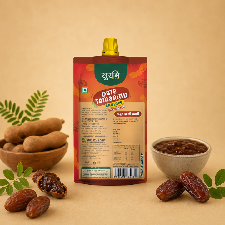 Surabhi Date Tamarind Chutney - 220 g
