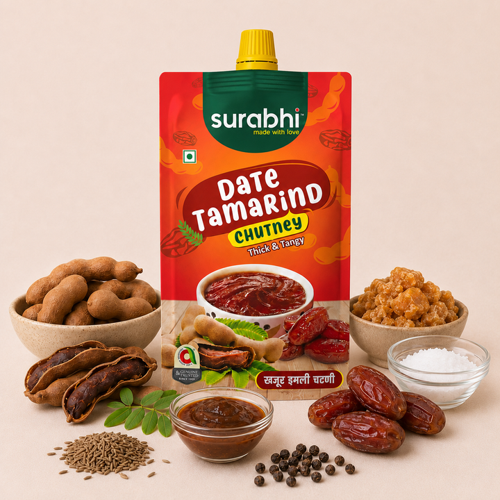 Surabhi Date Tamarind Chutney - 220 g