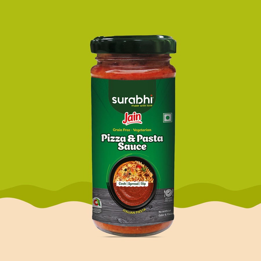 Surabhi Jain pizza pasta sauce 250g bottle front view