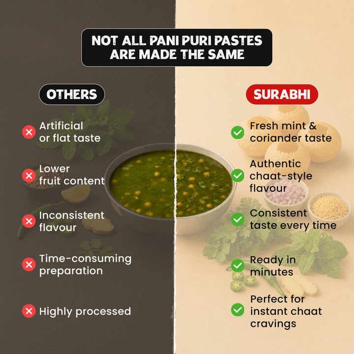 Surabhi Pani Puri Paste - 110 g