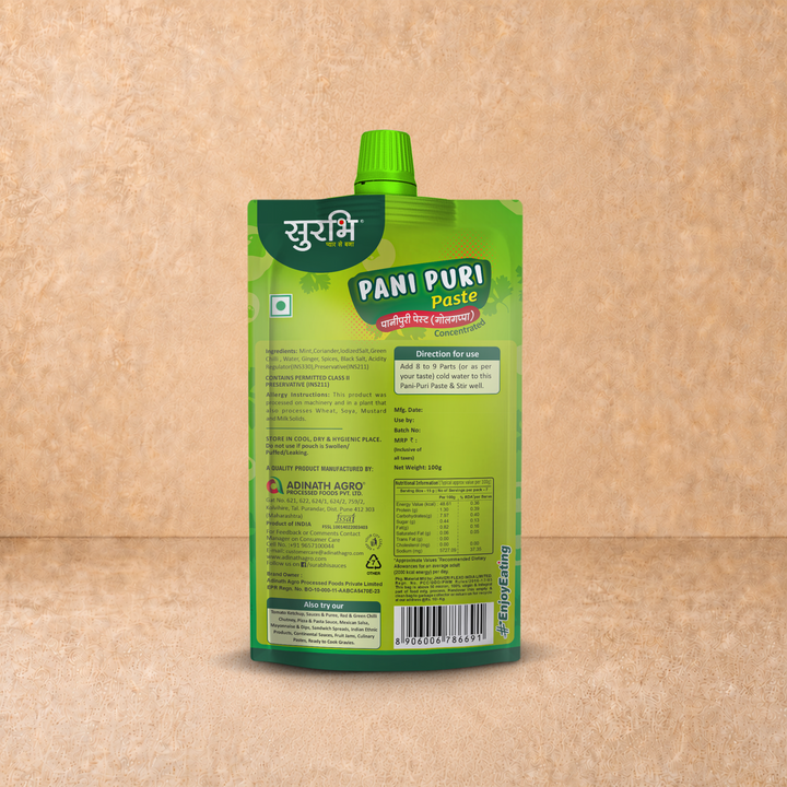 Surabhi Pani Puri Paste - 110 g