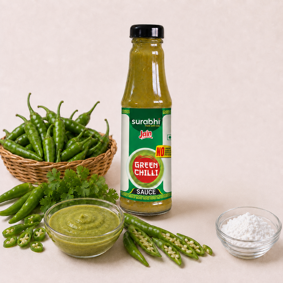 Surabhi Jain Green Chilli Sauce - 190 g