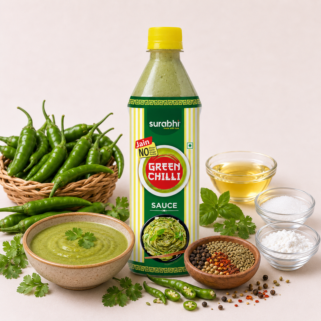 Surabhi Jain Green Chilli Sauce - 690 g